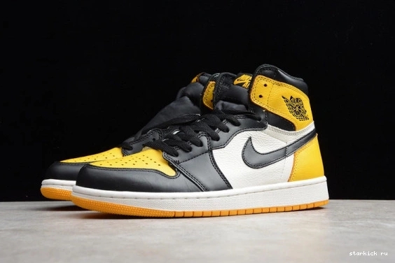 1 Jordan Toe' High Retro 'Yellow OG AR1020-700 AR1020-700 Air 0128